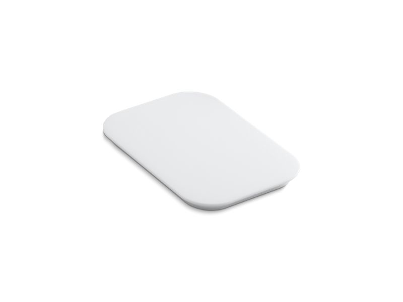 KOHLER 5836-0 Bakersfield Polyethylene Cutting Board in White