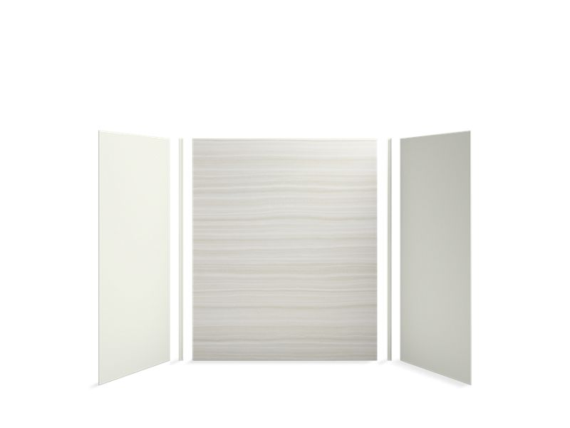 KOHLER 97619-7NY Choreograph 60" X 36" X 72" Shower Wall Kit in VeinCut Dune with Dune accents