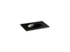 KOHLER K-2796-1 Ceramic/Impressions 31" oval vanity-top bathroom sink with single faucet hole
