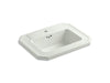 KOHLER K-2325-1-NY Kathryn Drop-in bathroom sink with single faucet hole