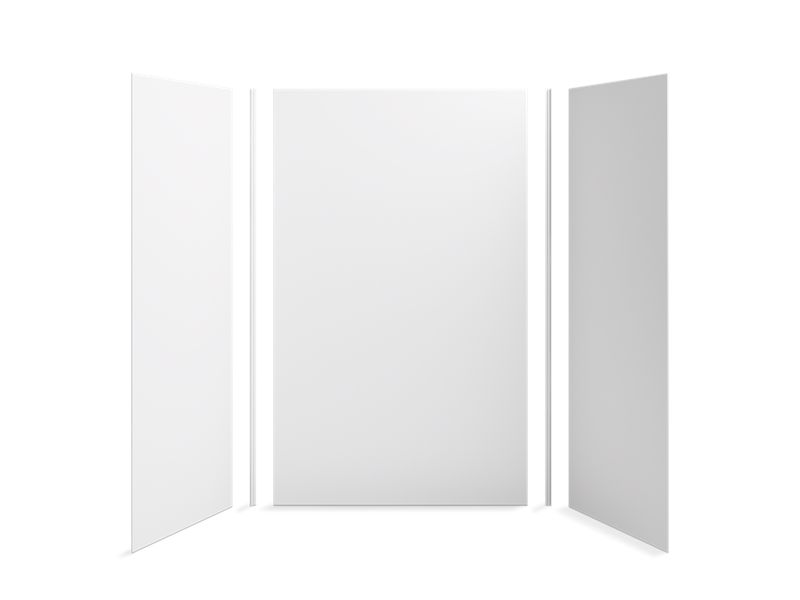 KOHLER 97616-0 Choreograph 60" X 36" X 96" Shower Wall Kit in White