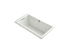 KOHLER K-1168-G-NY Underscore Rectangle 60" x 32" drop-in BubbleMassage(TM) Air Bath