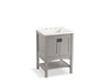 KOHLER K-99552-1WT Marabou 24" bathroom vanity cabinet with 2 doors