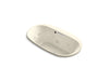 KOHLER K-5716-H2-47 Underscore Oval 66" x 36" drop-in whirlpool with heater without jet trim