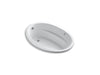 KOHLER K-1162-GW-0 Sunward 60" x 42" drop-in BubbleMassage(TM) Air Bath with Bask heated surface and reversible drain