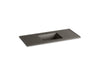 KOHLER K-2783-1 Ceramic/Impressions 49" Vitreous china vanity top with integrated rectangular sink