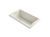 KOHLER K-1173-VB Underscore 66" x 36" drop-in VibrAcoustic bath with end drain