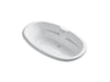 KOHLER 1149-0 7242 72" X 43" Oval Drop-In Bath in White