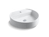 KOHLER K-2331-1 Chord Wading Pool Vessel bathroom sink with single faucet hole