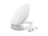 KOHLER 4744-0 C3-201 Quiet-Close Nightlight Elongated Bidet Toilet Seat in White