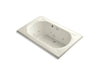 KOHLER K-1170-H2-96 Memoirs 66" x 42" drop-in whirlpool with reversible drain and heater without jet trim