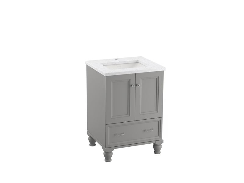 KOHLER K-99514-LG Damask 24" bathroom vanity cabinet