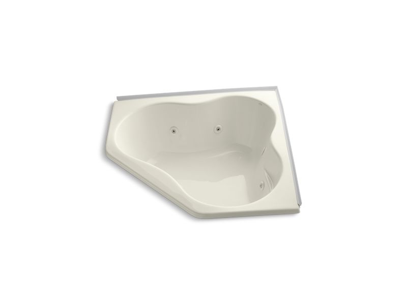 KOHLER K-1154-FH-96 5454 54" x 54" alcove whirlpool with integral flange and heater