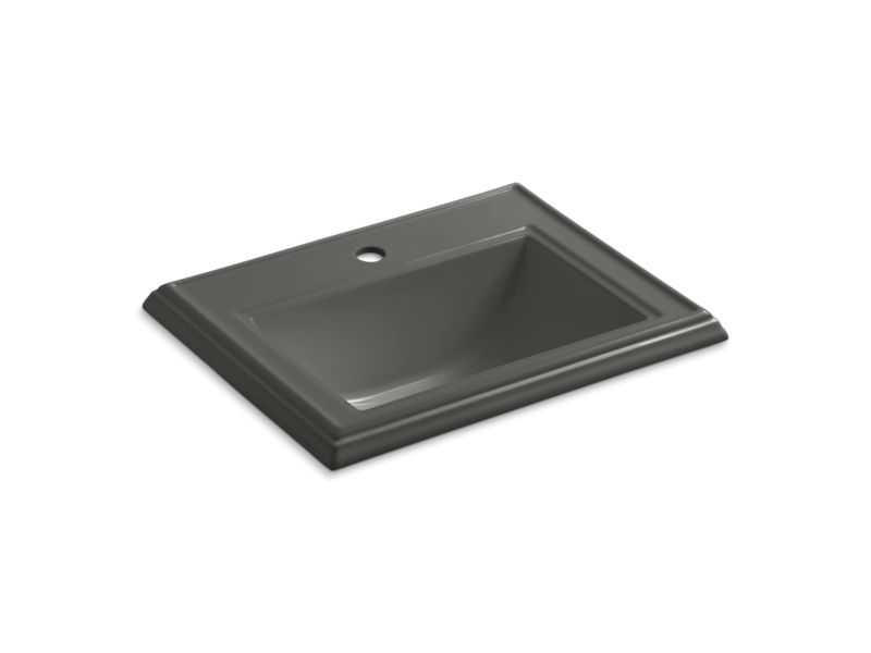 KOHLER K-2241-1 Memoirs Classic Classic drop-in bathroom sink with single faucet hole