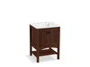 KOHLER K-99552-1WE Marabou 24" bathroom vanity cabinet with 2 doors