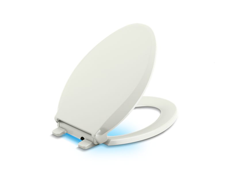 KOHLER K-75796 Cachet Nightlight Quiet-Close elongated toilet seat