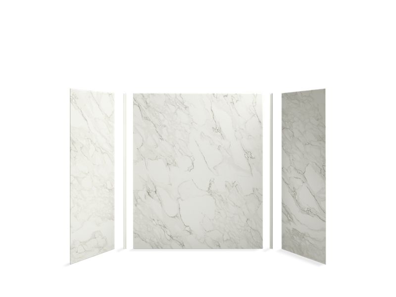 KOHLER 97618-W10 Choreograph 60" X 32" X 72" Shower Wall Kit in CrossCut Dune