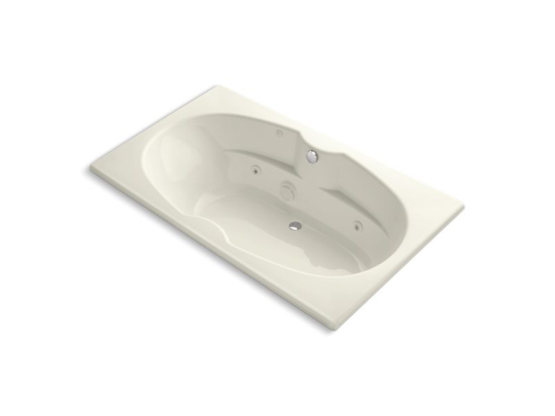 KOHLER K-1131-H-96 7242 72" x 42" drop-in whirlpool with heater