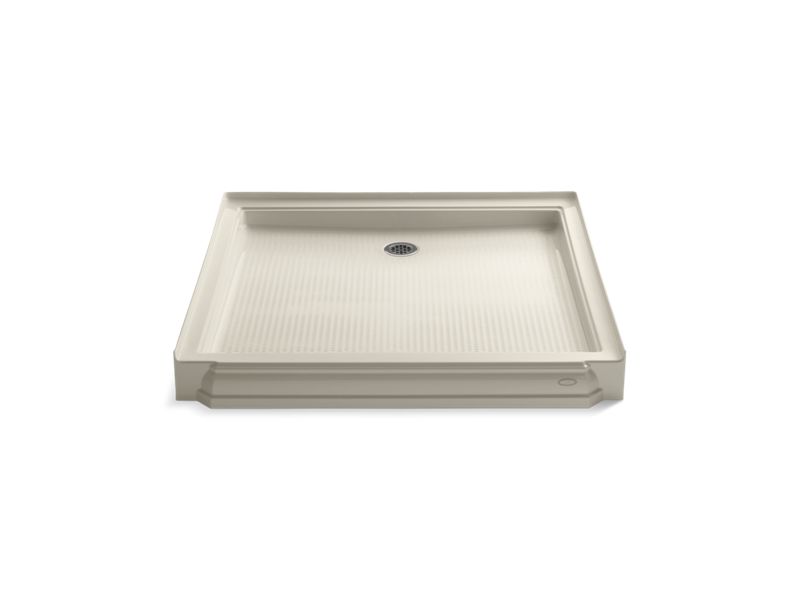 KOHLER K-9567-47 Memoirs 48" x 48" Single threshold rear center drain shower base