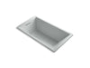 KOHLER K-1173-GHVB Underscore 66" x 36" VibrAcoustic bath with Heated BubbleMassage