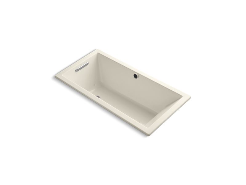 KOHLER K-1167-G-47 Underscore Rectangle 60" x 30" drop-in BubbleMassage(TM) Air Bath