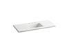 KOHLER K-2783-8 Ceramic/Impressions 49" Vitreous china vanity top with integrated rectangular sink