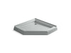 KOHLER K-9542-95 Memoirs 42" x 42" Neo-angle single threshold rear center drain shower base