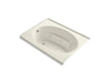 KOHLER K-1112-L-96 Windward 60" x 42" alcove whirlpool with integral flange and left-hand drain