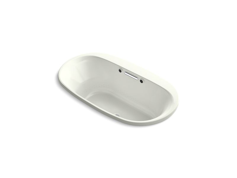 KOHLER K-5716-GW-NY Underscore Oval 66" x 36" drop-in BubbleMassage(TM) Air Bath with Bask(TM) heated surface