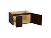 KOHLER K-99543-L-1WJ Jute 36" wall-hung bathroom vanity cabinet with 1 door and 1 drawer on left
