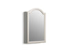KOHLER K-CB-CLW2030DAW Devonshire 20" W x 29-1/2" H White enameled aluminum single-door medicine cabinet