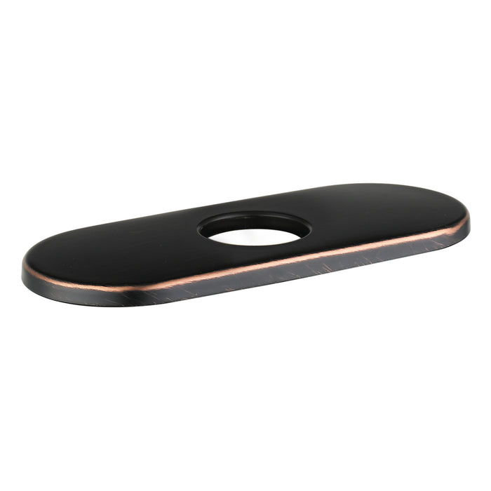 hansgrohe C Accessories Base Plate for Traditional Single-Hole Faucets, 6"
