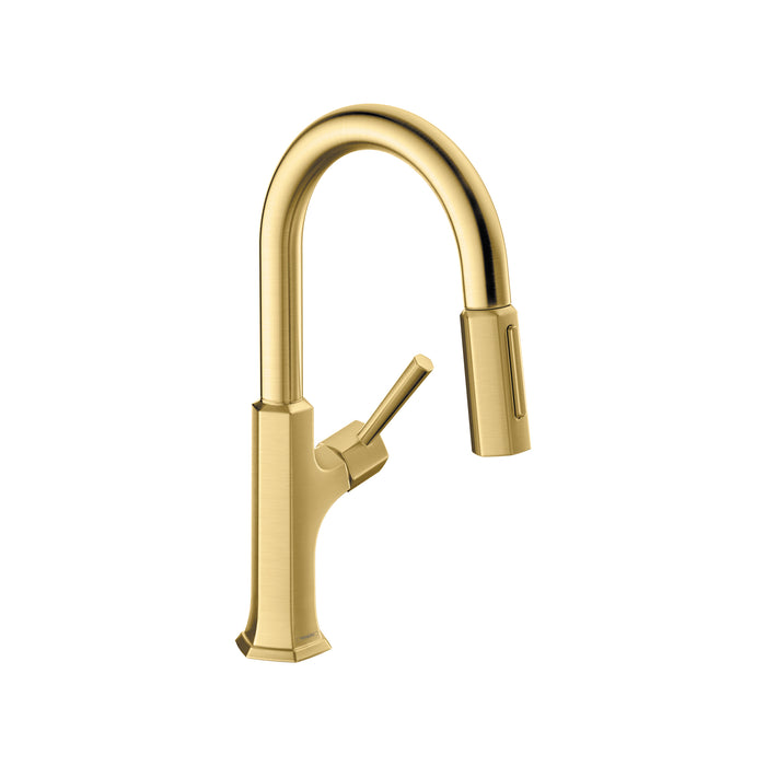 hansgrohe Locarno Prep Kitchen Faucet, 2-Spray Pull-Down, 1.75 GPM