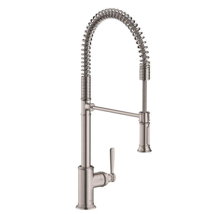 AXOR Montreux Semi-Pro Kitchen Faucet 2-Spray, 1.75 GPM