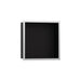 hansgrohe XtraStoris Individual Wall Niche Matte Black with Design Frame 12"x 12"x 4"