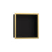 hansgrohe XtraStoris Individual Wall Niche Matte Black with Design Frame 12"x 12"x 4"