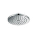 AXOR ShowerSolutions Showerhead 180 1-Jet Powder Rain, 2.5 GPM