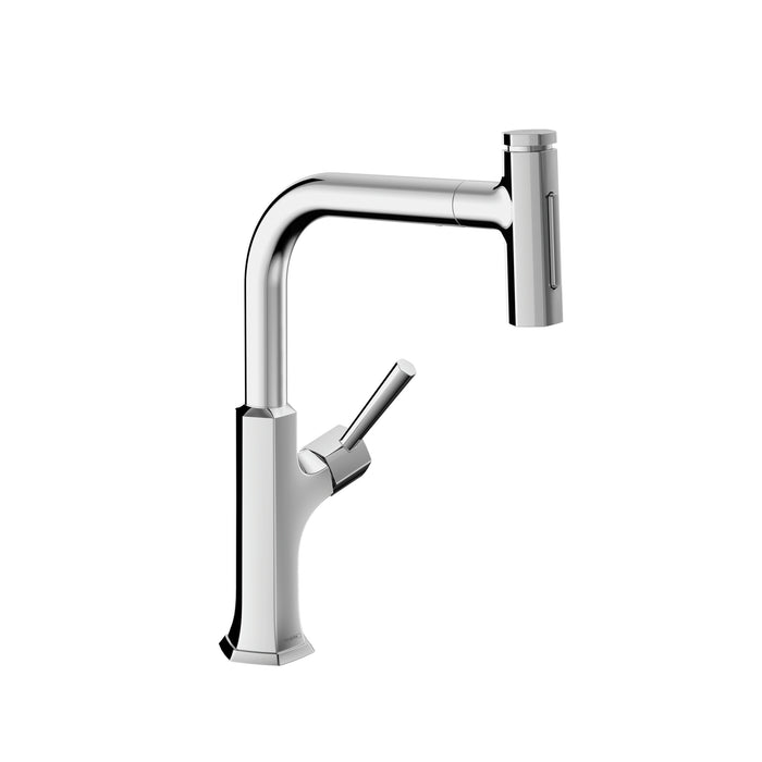 hansgrohe Locarno HighArc Kitchen Faucet, 2-Spray Pull-Out, 1.75 GPM