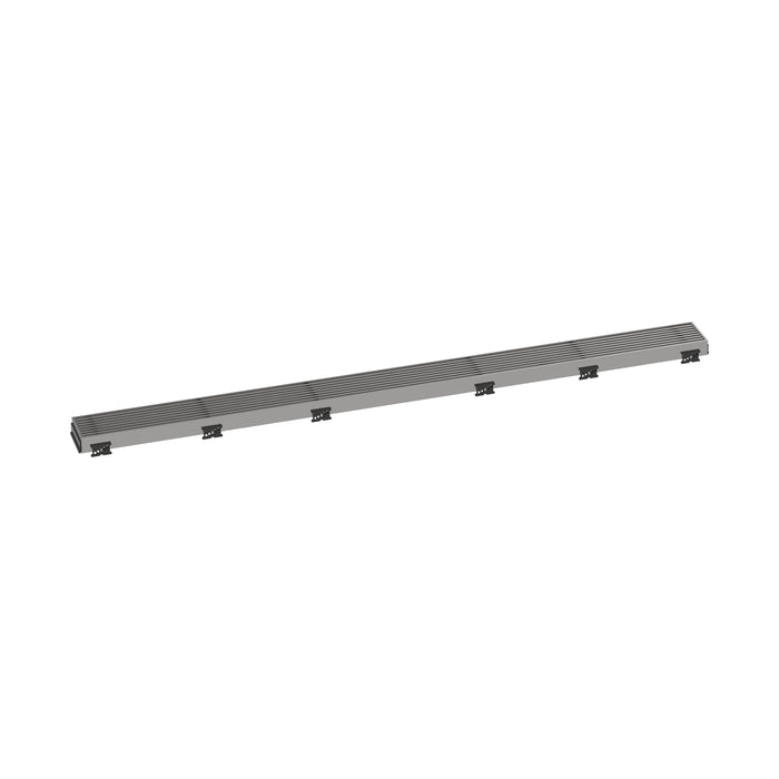 hansgrohe RainDrain Match Boardwalk Trim Boardwalk 39 3/8" with Height Adjustable Frame