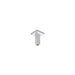 hansgrohe Pulsify E Extension Pipe for Ceiling Mount E, 4"