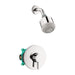 hansgrohe Clubmaster Pressure Balance Shower Set with Rough, 2.5 GPM
