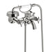 AXOR Montreux 2-Handle Wall-Mounted Tub Filler with Cross Handles and 1.8 GPM Handshower