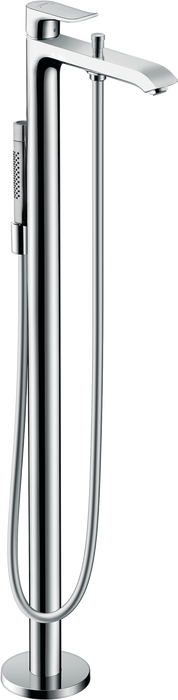hansgrohe Metris Freestanding Tub Filler Trim with 1.75 GPM Handshower
