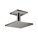 AXOR ShowerSolutions Showerhead 250 Square 2-Jet Ceiling Connection, 1.75 GPM