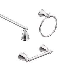 Moen Pivoting Paper Holder Towel Bar Towel Ring