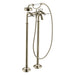 AXOR Montreux 2-Handle Freestanding Tub Filler Trim with Lever Handles and 1.8 GPM Handshower