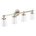 Moen Four Globe Bath Light