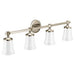Moen Four Globe Bath Light