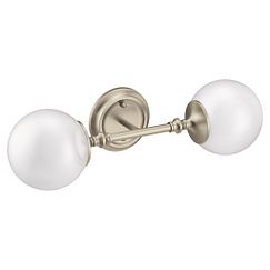 Moen Two Globe Bath Light