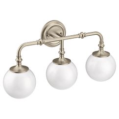 Moen  Three Globe Bath Light